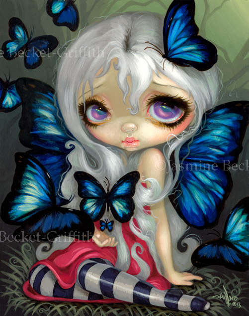 Butterfly Fairies I Blue Morpho By Jasminetoad On Deviantart