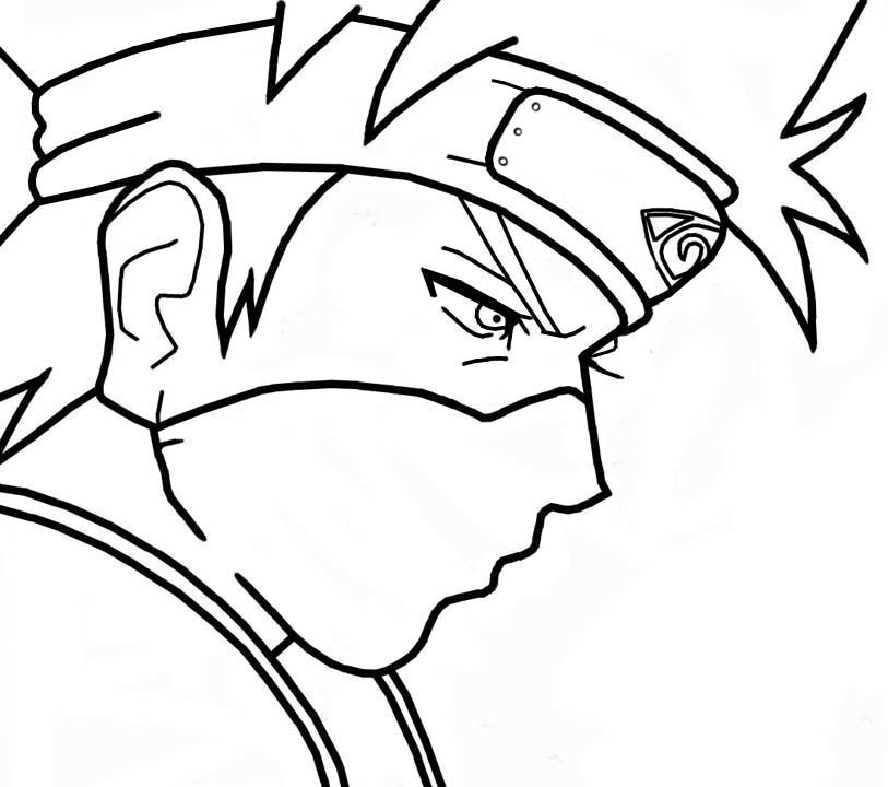 Kakashi Lineart by Bestrice on DeviantArt