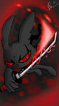 Bloody Bunny: Dark Rabbit by Falling-Into-Blue on DeviantArt
