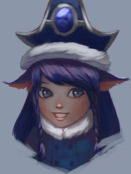 Winter Wonder Lulu speed paint