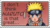 Naruto Ain't So Great Stamp by Nestly