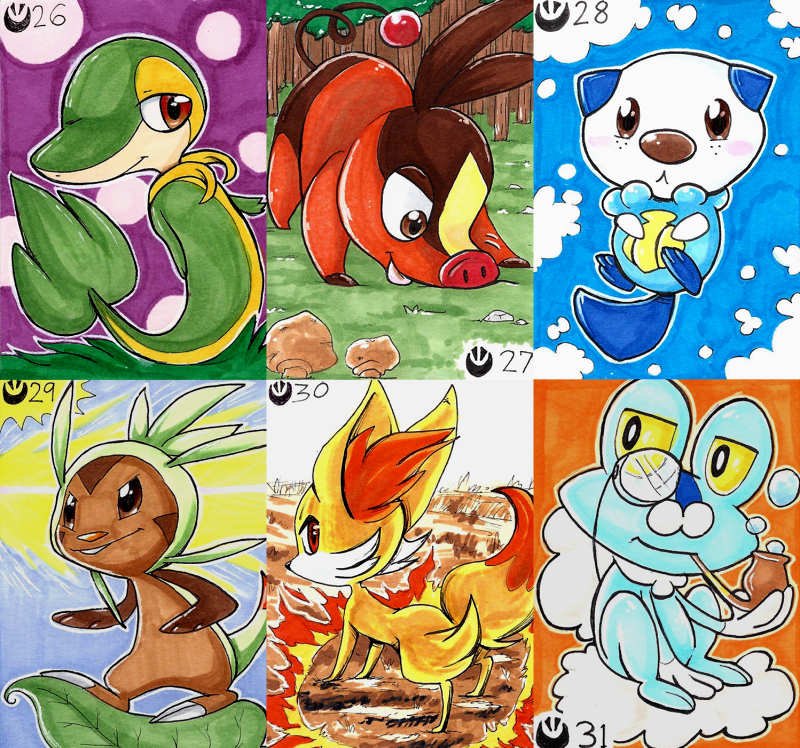 Pokemon Art Cards - Batch 5