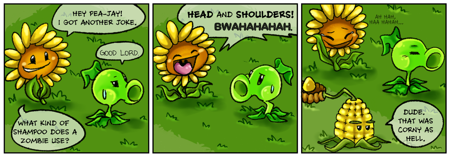 Punny Sunny - Plants vs Zombies - 3 by Nestly on DeviantArt