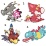 Pokemon Themed Nommers - Auction [OPEN]