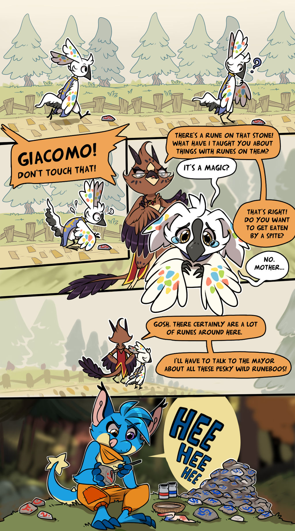 COMIC: Runestone Shenanigans