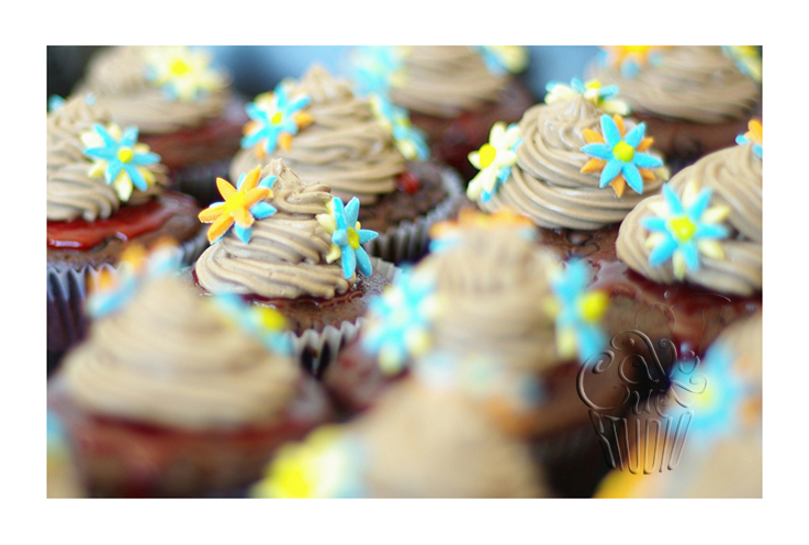 Flowery Cupcakes