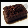 Modeling Chocolate Roses Cake