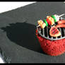 bbq cupcake