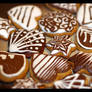Honey Cookies in Monochrome