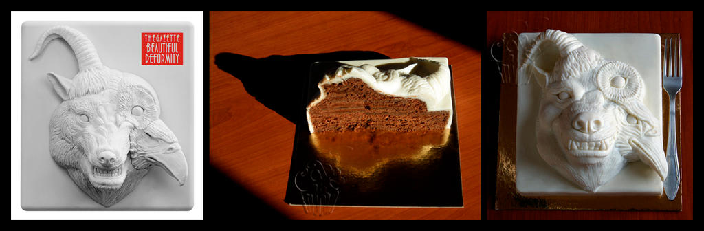 Beautiful Deformity FanArt Cake 1 by CakeUpStudio Beautiful Deformity FanArt Cake 1 by CakeUpStudio