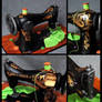 Vintage Sewing Machine Cake  - details