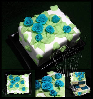 Flowery Mini-Cake