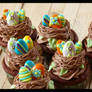 Easter Nest Cupcakes