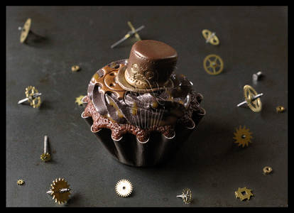 Steampunk + Cupcake = Steamcup