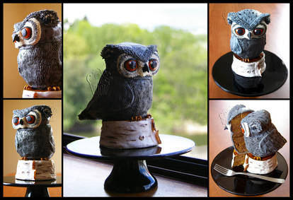 Little Owl Cake