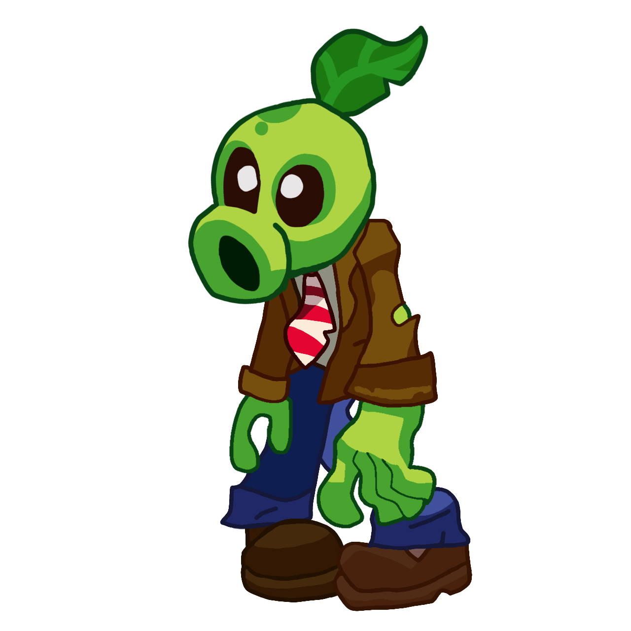 Plants vs Zombies Aqua Peashooter - Zombusters mod by KnockoffBandit on  DeviantArt