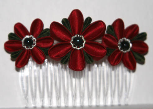 Bride's Maid Kanzashi Comb 1