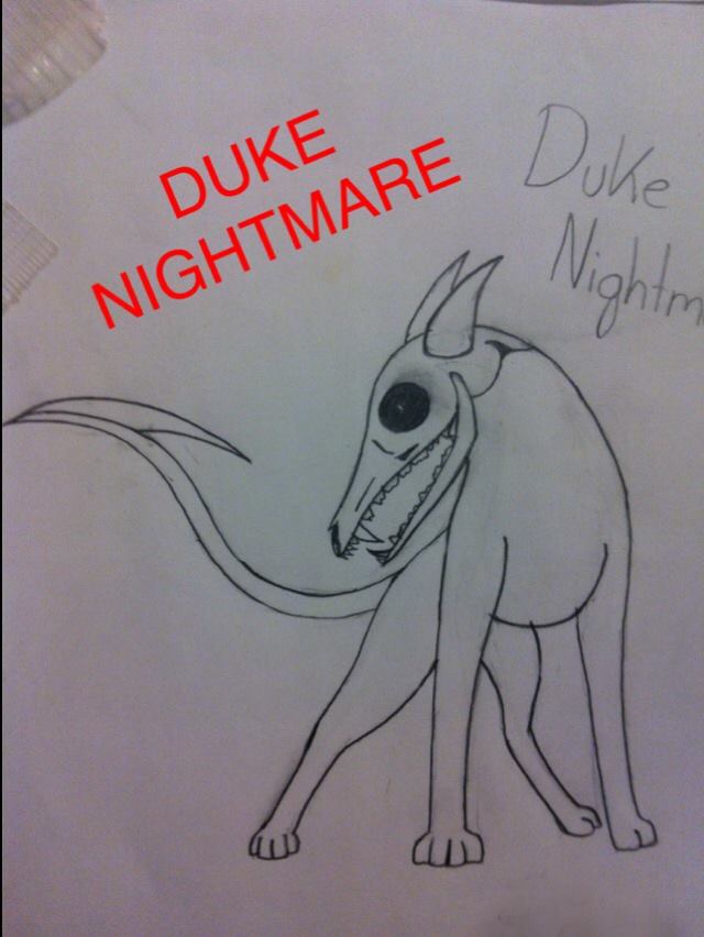 Duke Nightmare by FANTASYFOX666SG on DeviantArt