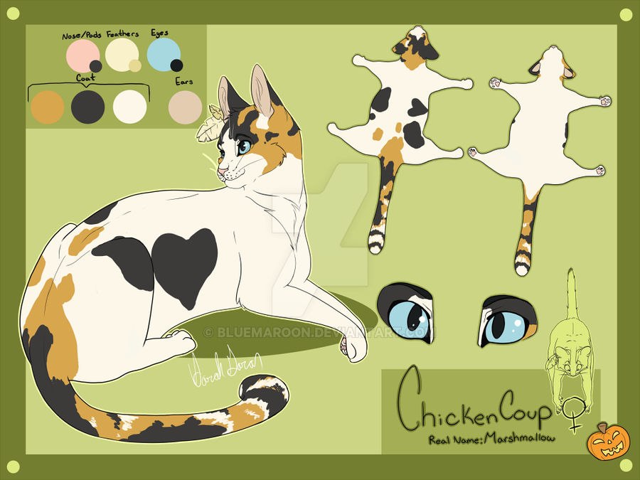 Chicken Coup Ref Sheet by BlueMaroon on DeviantArt