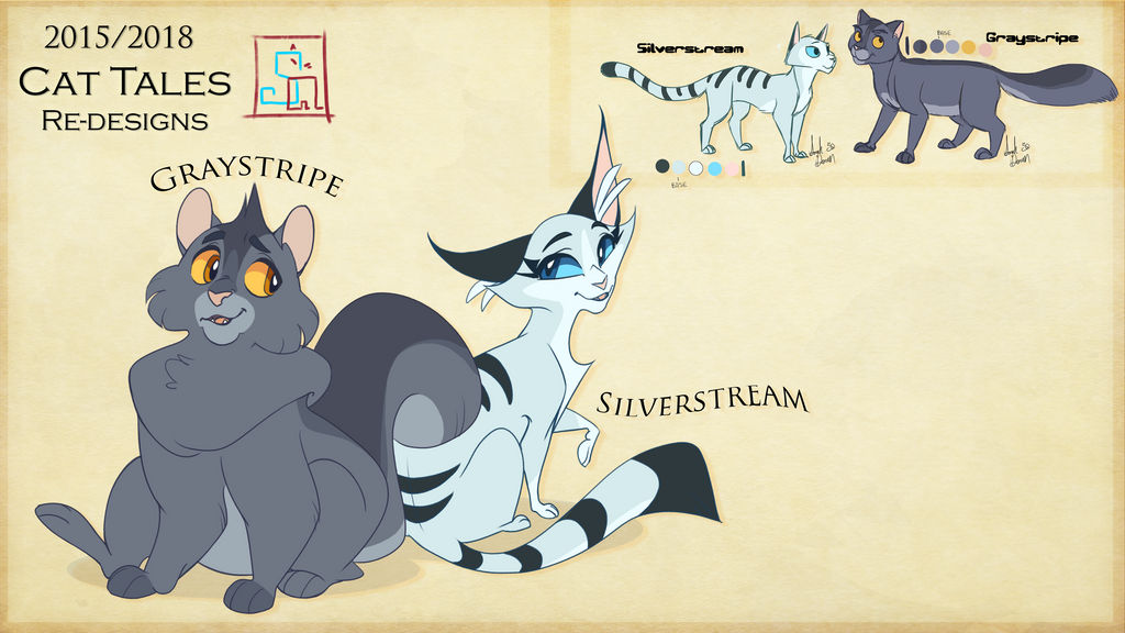 Graystripe and Silverstream by BlueMaroon on DeviantArt