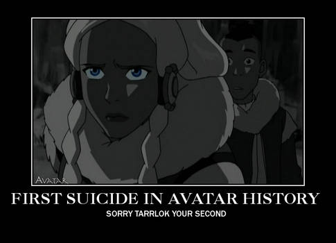 First avatar suicide