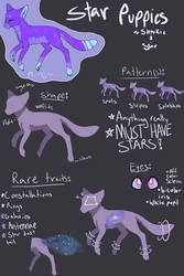 Star Puppies Species Ref