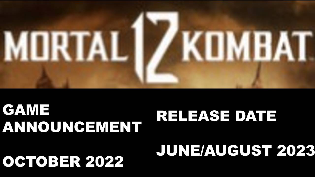 Mortal Kombat 12 release date prediction! by thedarksorcerer56 on DeviantArt