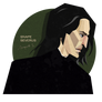 Snape Severus - Polygon style