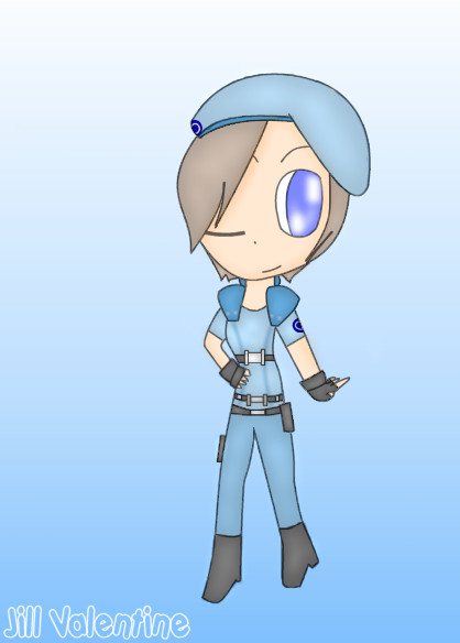 RE Chibis- Jill Valentine