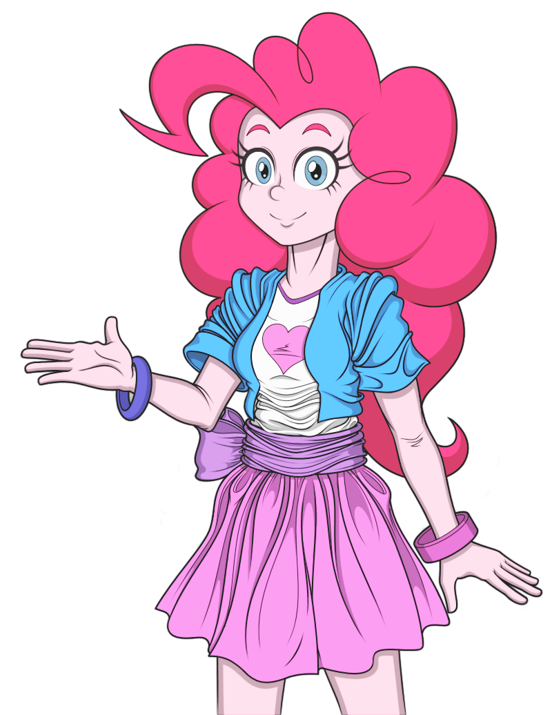 EQUESTRIA GIRLS - Pinkie Pie Promo Pose Vector