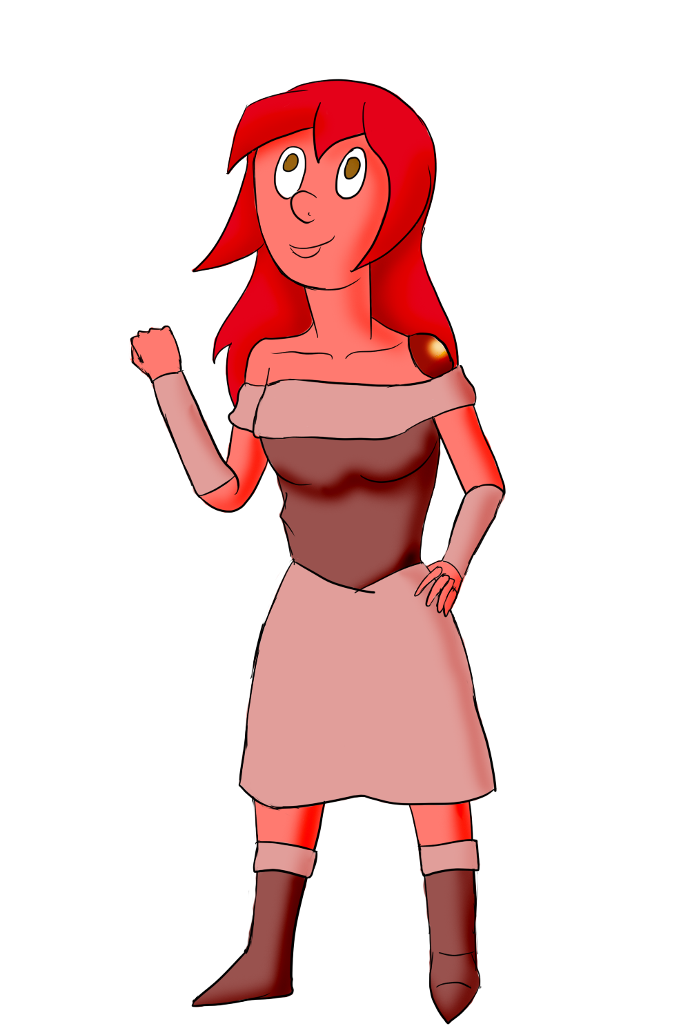 Steven Universe OC - Carnelian