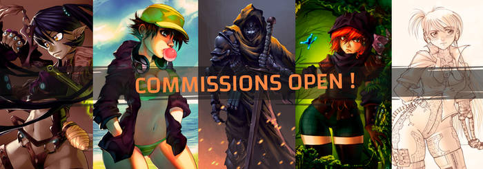 COMMISSIONS OPEN!