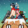 Christmas: Gray and Juvia