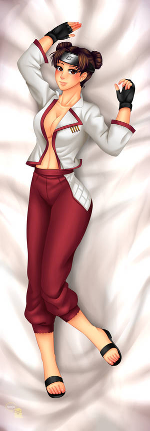 Commission: Tenten Dakimakura (Side 1)