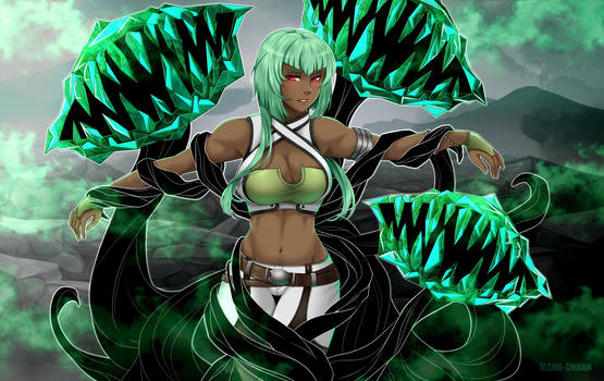 Commission: Emerald's Crystal Grimm