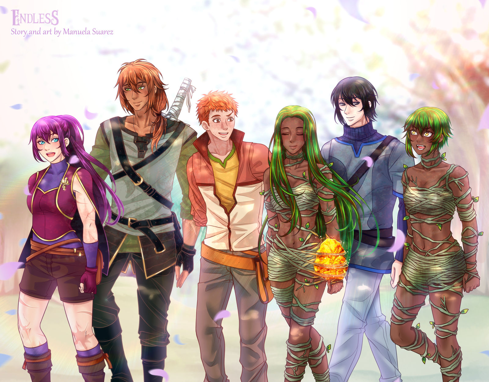 Endlessnostalgia Deviantart ENDLESS Chapter 76: Beginning by ManunuArt on DeviantArt