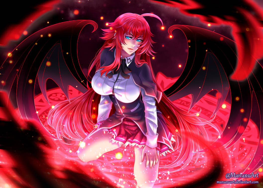 Patreon Fanart Rias Gremory By ManunuArt On DeviantArt patreon-fanart-rias-gremory-by-manunuart-on-deviantart