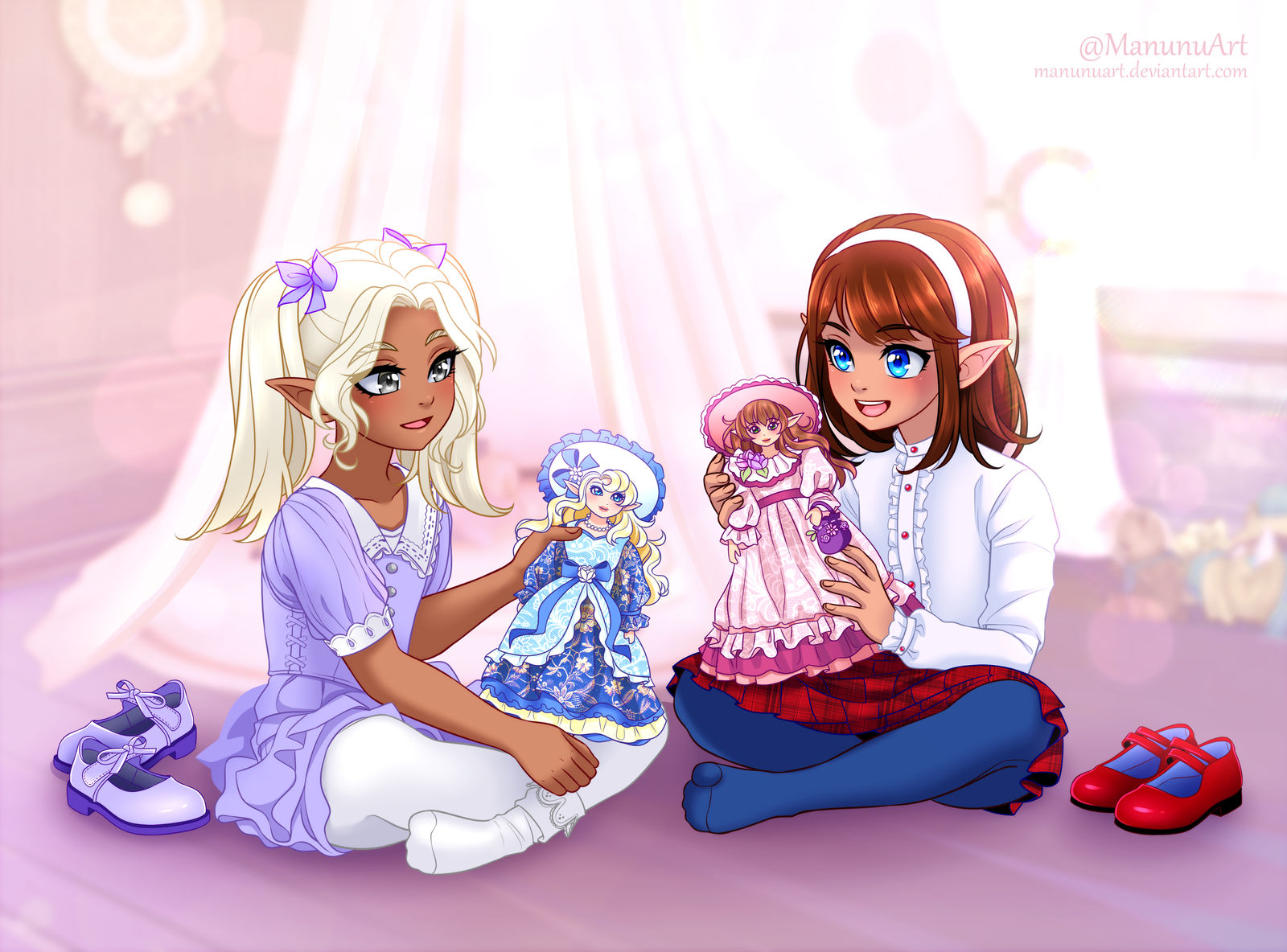 Clean Commission: Playdate by ManunuArt on DeviantArt