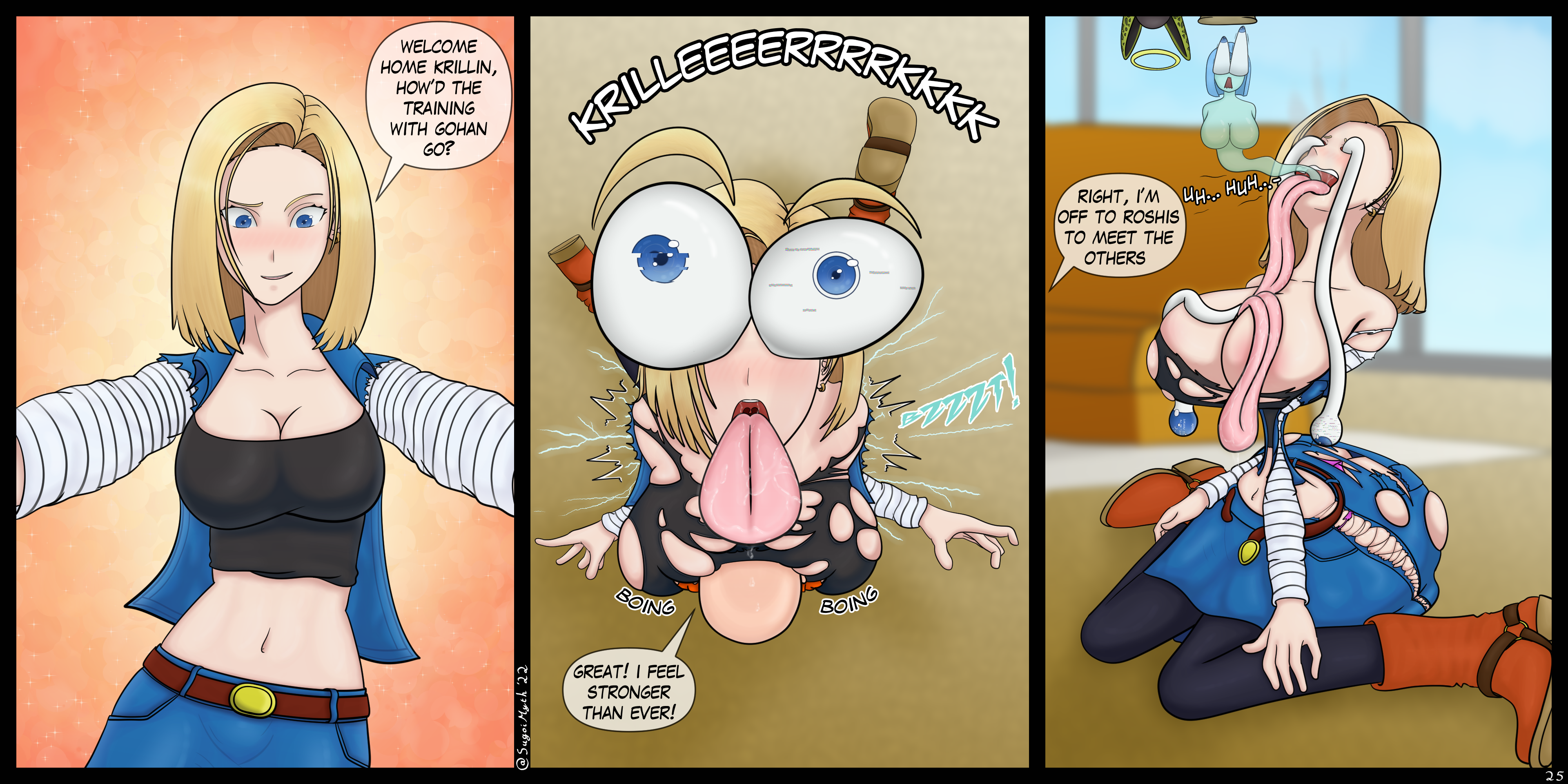 Android 18s Crush