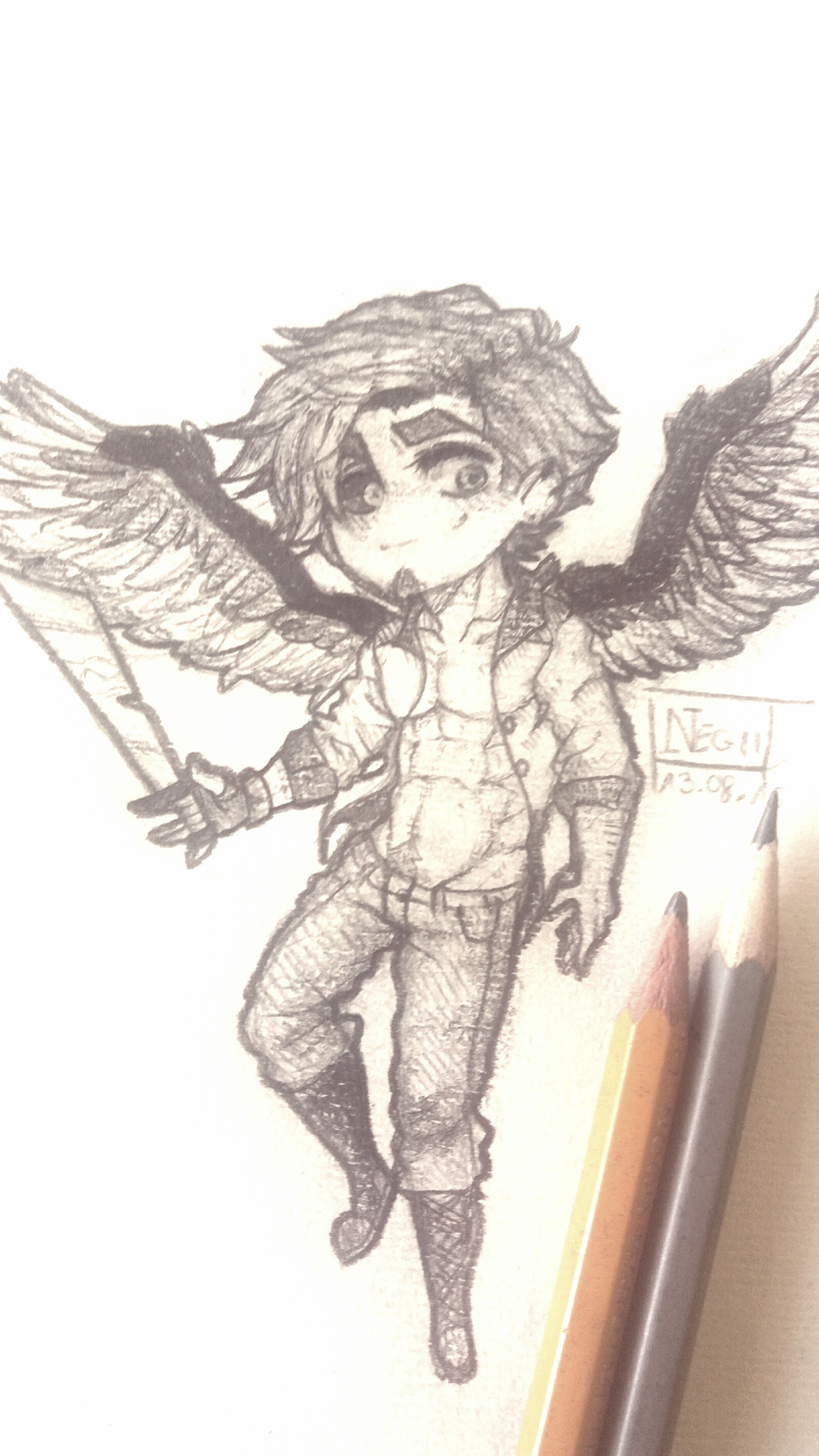 [OC] Chibi Carlo Doodle