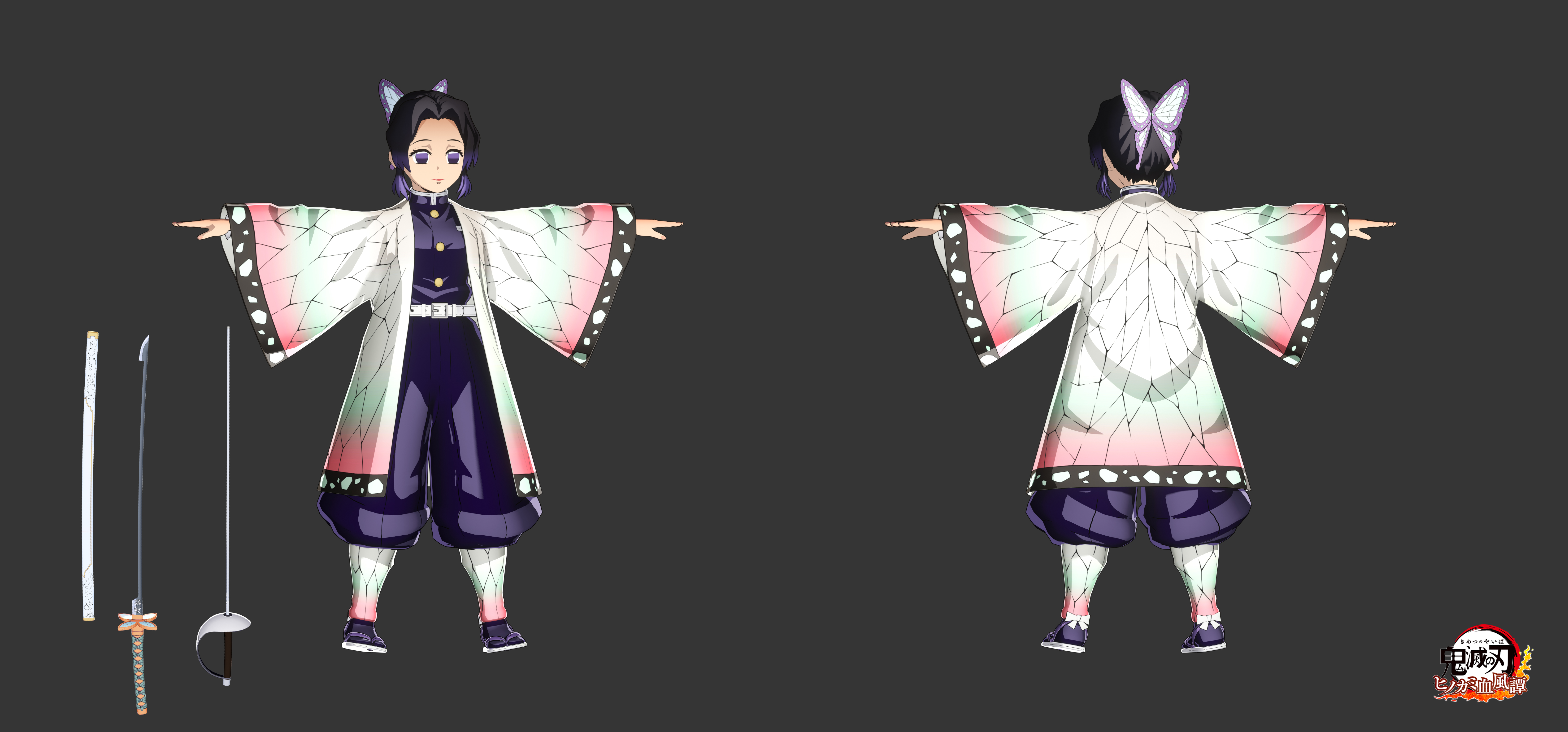 Tanjiro Kamado 3D Model 3D model rigged