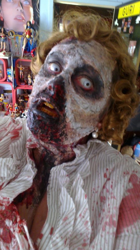 Zombie Eva Braun Makeup