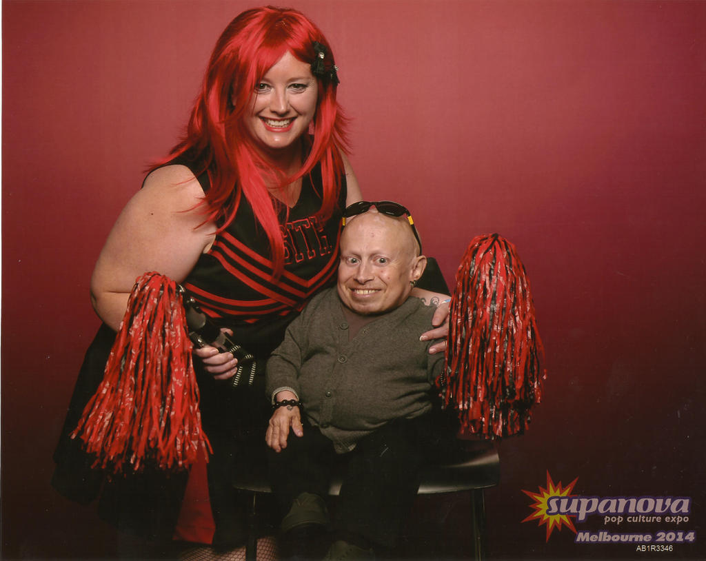 Me with Verne Troyer