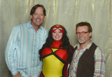 Me with Kevin Sorbo and Michael Hurst