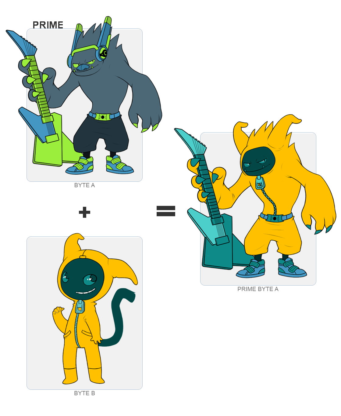 BYTE FUSION  Subwoof+Moonmon