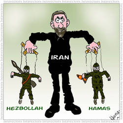 Iran Hezbollah Hamas same terrorism against Israel