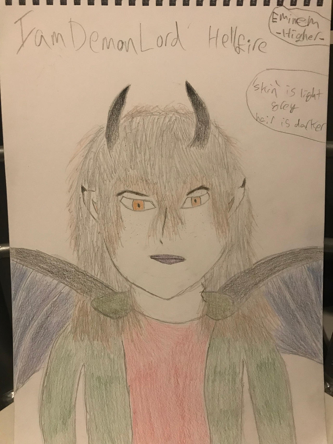 Sketch Of Iamdemonlord 3 Demon Form By The 1st Demon On Deviantart Sketch Of Iamdemonlord 3 Demon Form By The 1st Demon On Deviantart