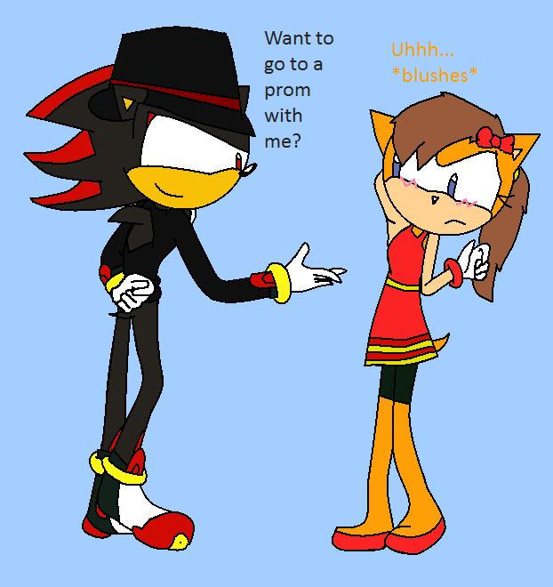 Shadow Prom Deviantart Prom couples: Shadow and Tiara by Imtailsthefoxfan on DeviantArt