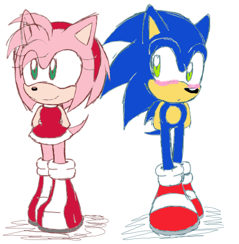 Sonic and Amy