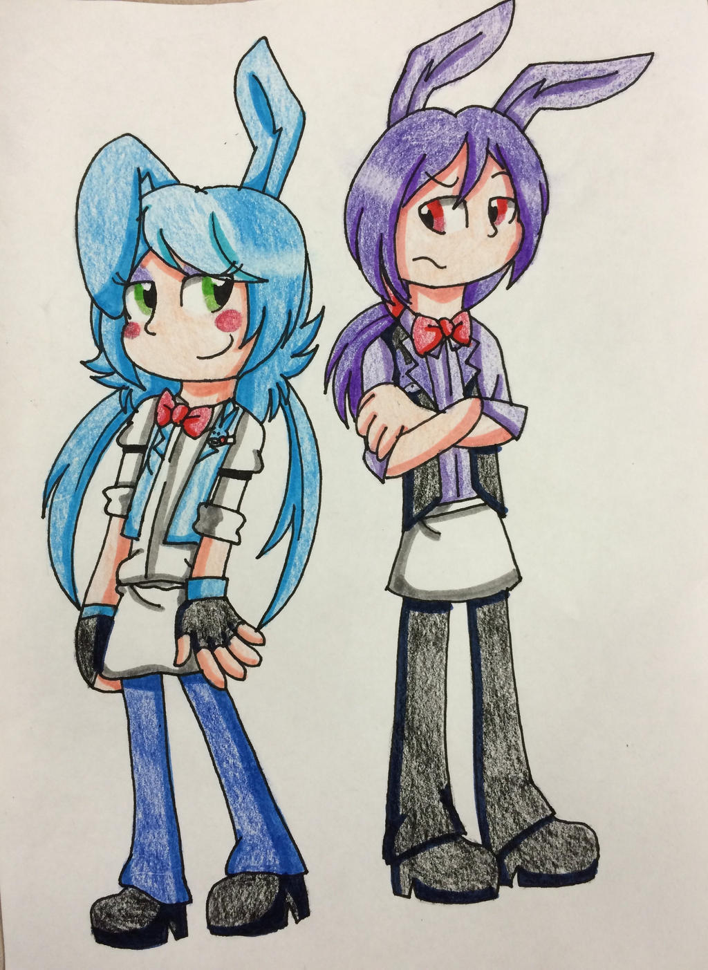 Toy Bonnie X Bonnie By Imtailsthefoxfan On DeviantArt toy-bonnie-x-bonnie-by-imtailsthefoxfan-on-deviantart
